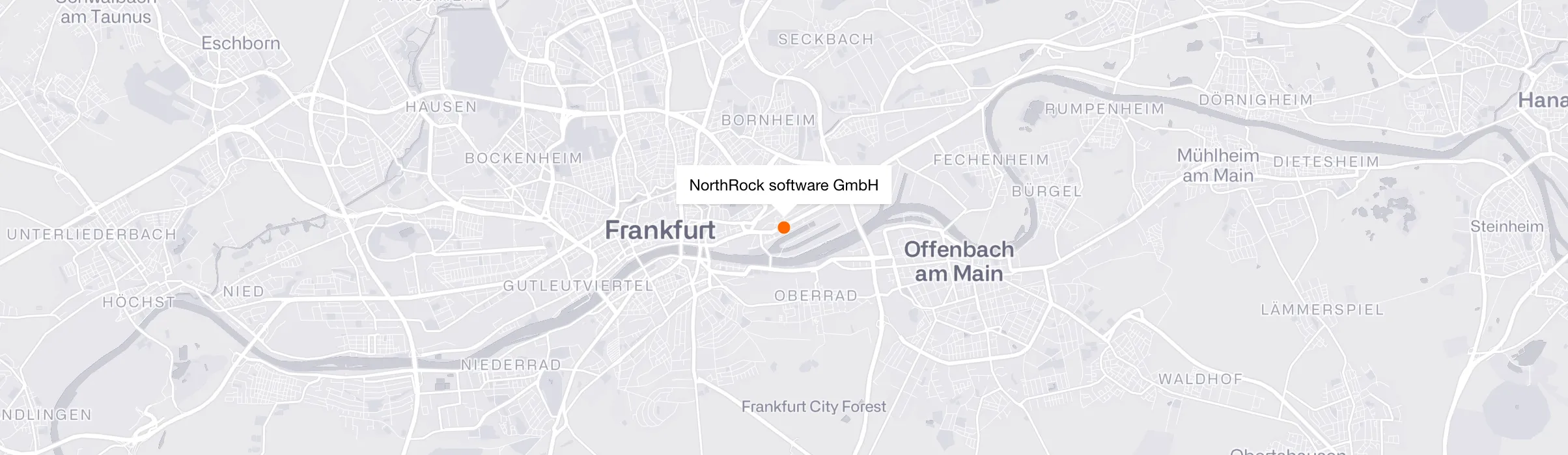 Standort von NorthRock software GmbH i.L. in Bad Homburg